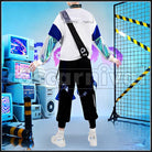 Mizuki A Player Forever Cosplay cosplay costume from Arknights, back view