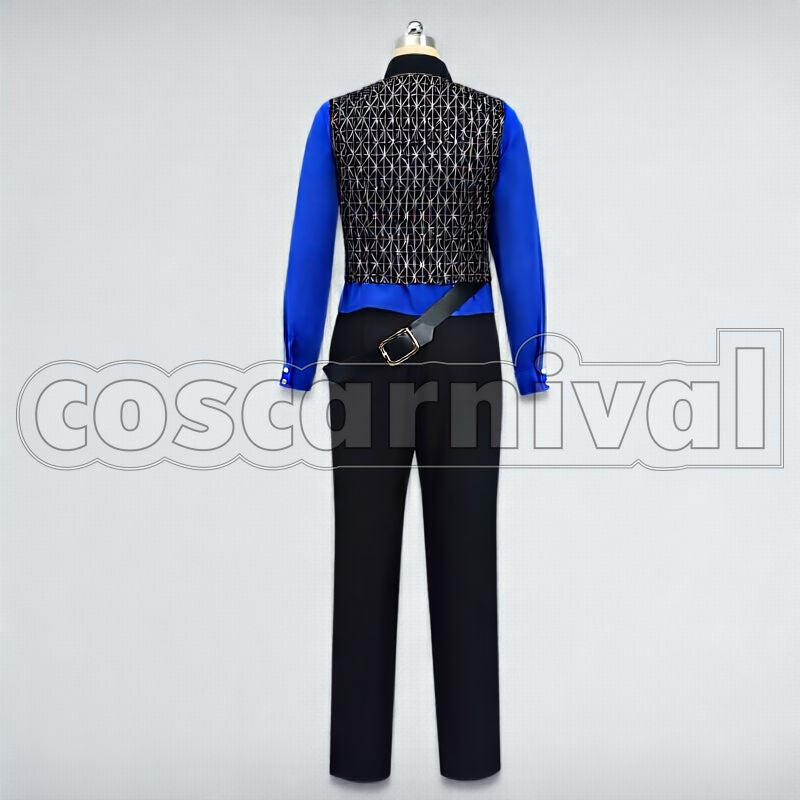 Młynar Cosplay cosplay costume from Arknights, back view 2