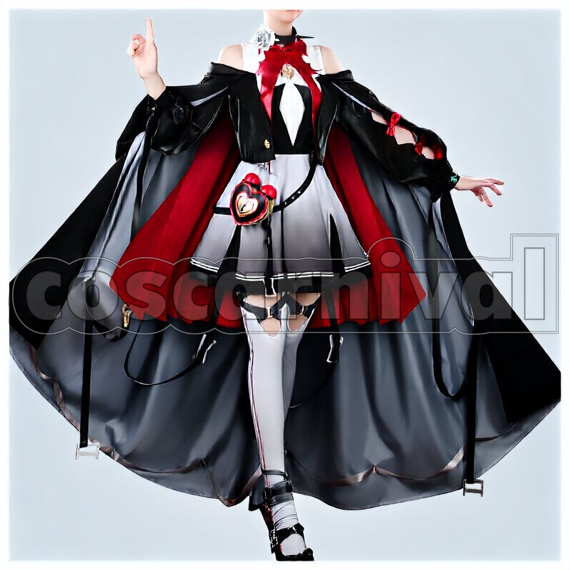 Nymph Cosplay cosplay costume from Arknights, front view 1