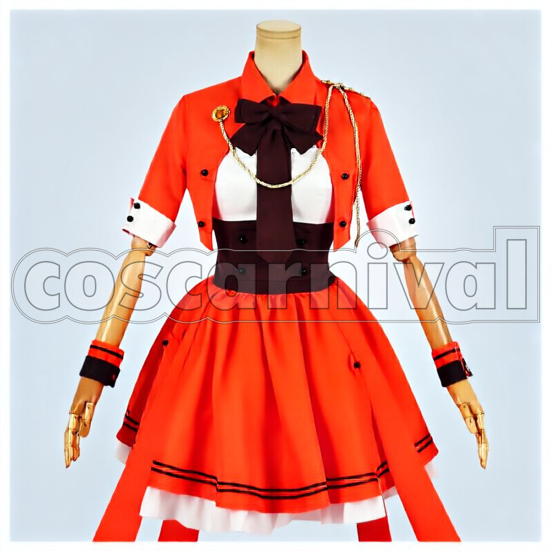 Pinecone Sing a Song Cosplay cosplay costume from Arknights, front view 1