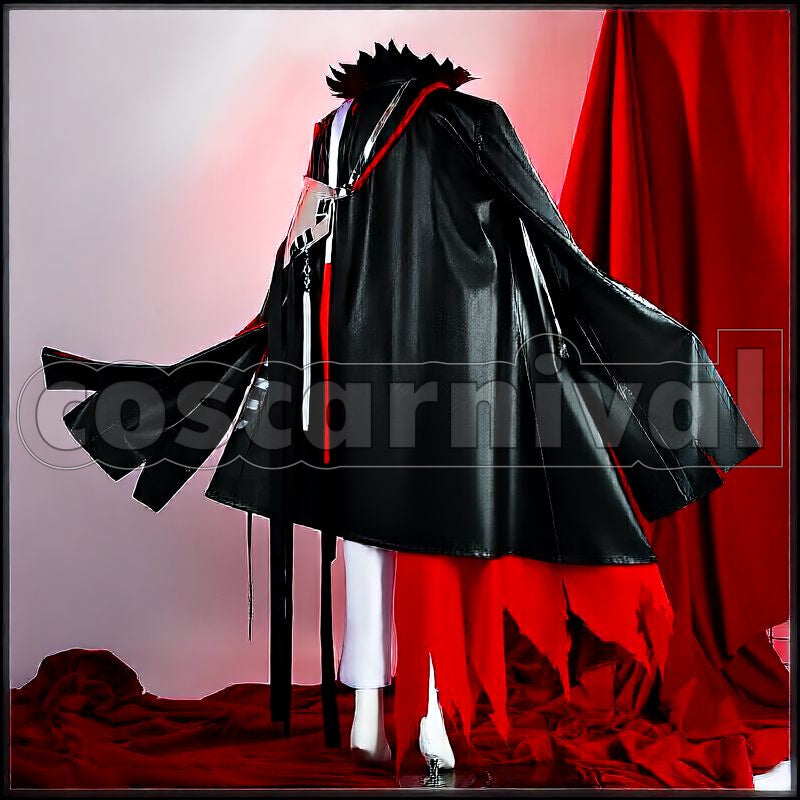 Sanguinarch Duq'arael Cosplay cosplay costume from Arknights, back view 1