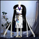 SilverAsh the Reignfrost Cosplay cosplay costume from Arknights, front view 2