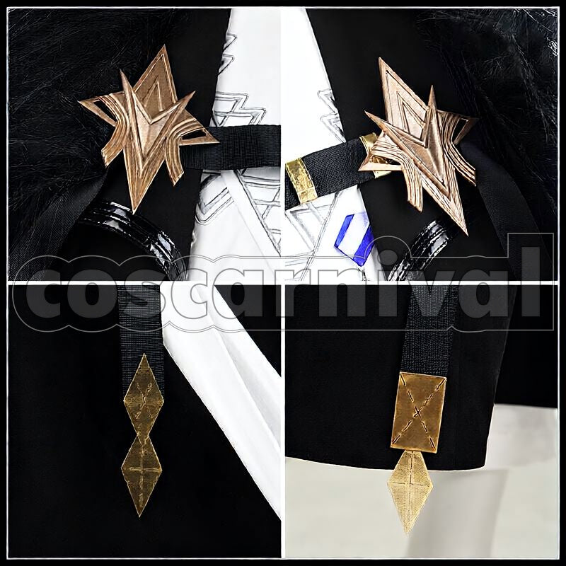 SilverAsh the Reignfrost Cosplay cosplay costume from Arknights, detail-2