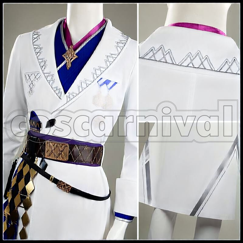 SilverAsh the Reignfrost Cosplay cosplay costume from Arknights, detail-4