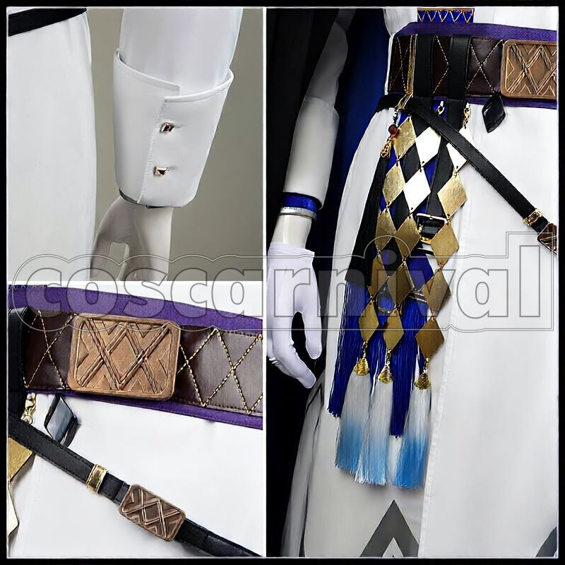 SilverAsh the Reignfrost Cosplay cosplay costume from Arknights, detail-5
