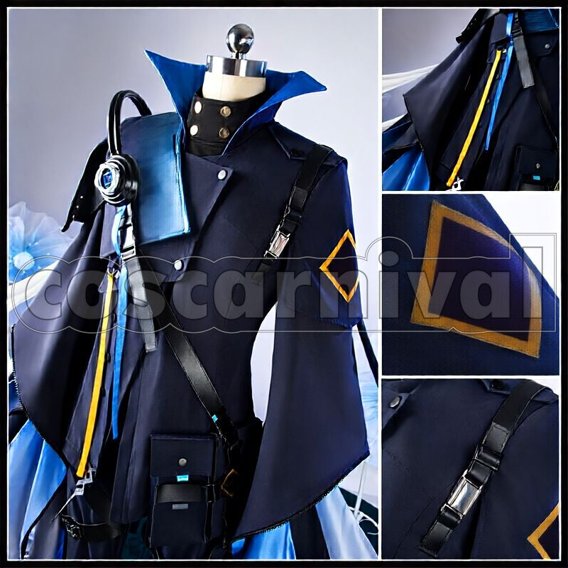 Stainless Logos Cosplay cosplay costume from Arknights, front view 6