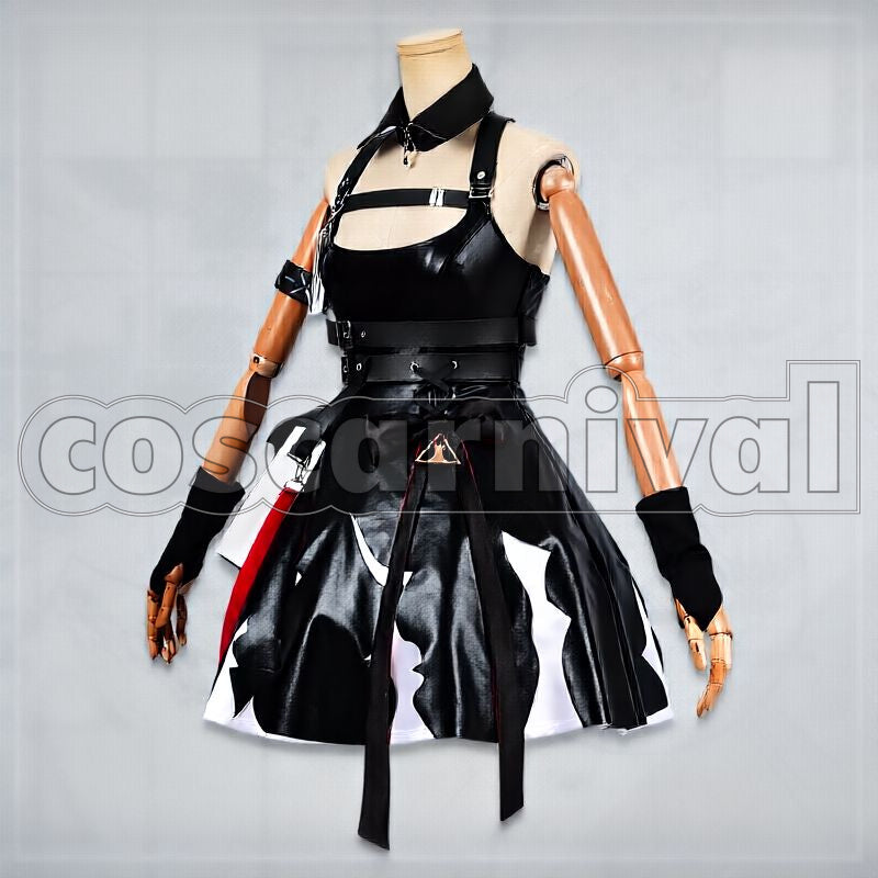 Surtr Elite 2 Cosplay cosplay costume from Arknights, front view 6