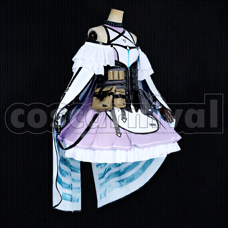 Suzuran Cosplay cosplay costume from Arknights, front view 11