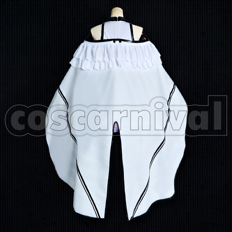 Suzuran Cosplay cosplay costume from Arknights, back view