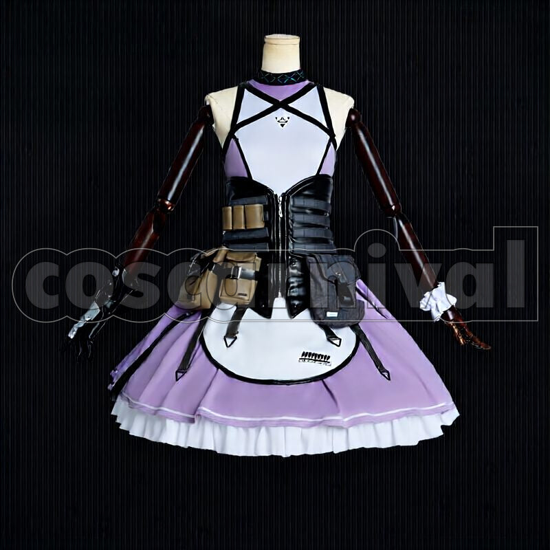 Suzuran Cosplay cosplay costume from Arknights, front view 12