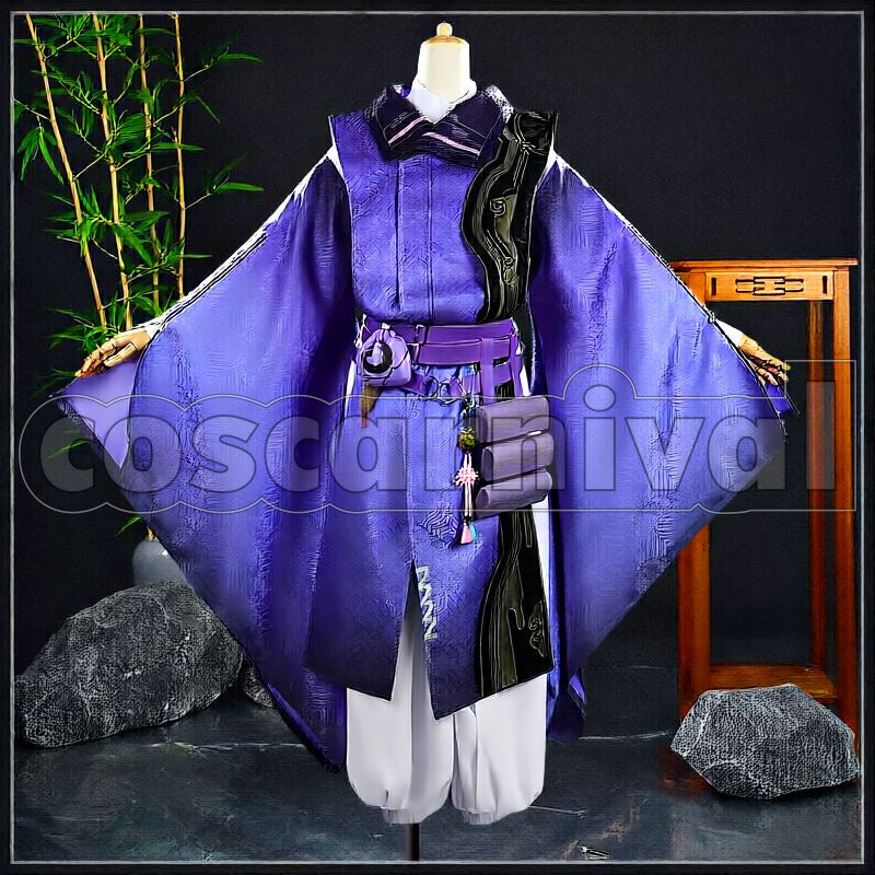 Suzuran's Father Cosplay cosplay costume from Arknights, front view 2