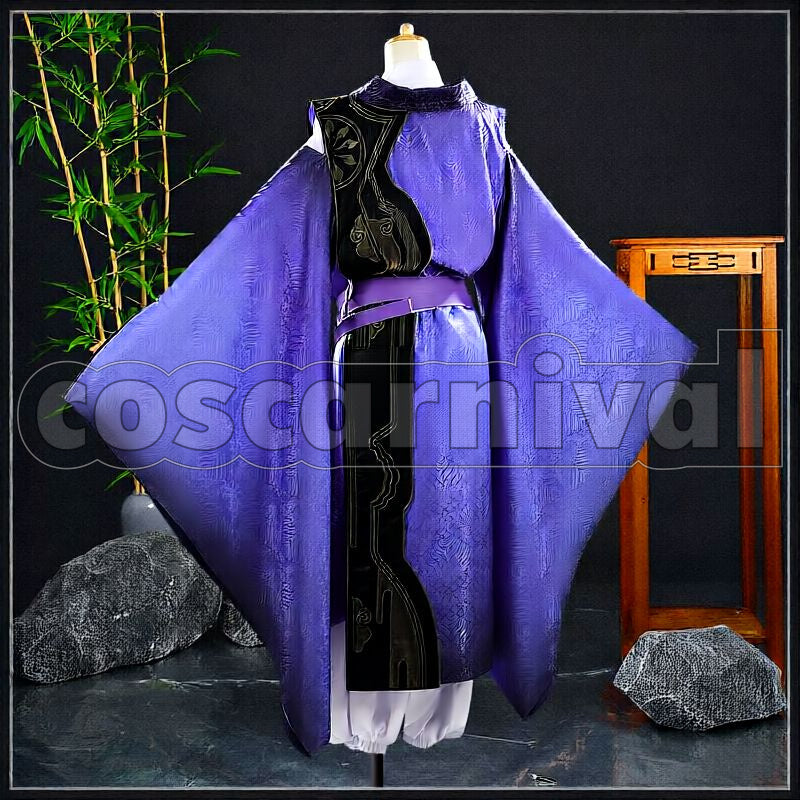 Suzuran's Father Cosplay cosplay costume from Arknights, front view 3