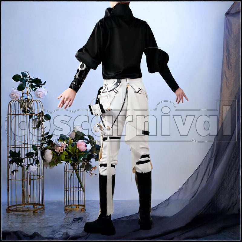 Thorns the Lodestar Cosplay cosplay costume from Arknights, back view 2