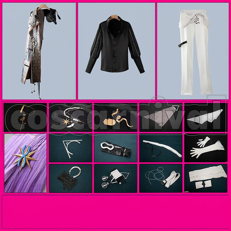 Thorns the Lodestar Cosplay cosplay costume from Arknights, set view
