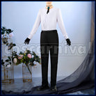 Tragodia Ritualist Cosplay cosplay costume from Arknights, front view 4