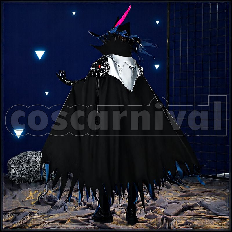 Ulpianus Science Consul Cosplay cosplay costume from Arknights, back view 1