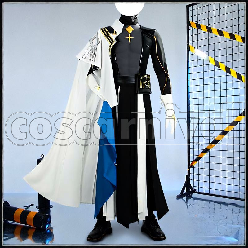 Ulpianus Staring into the Abyss Cosplay cosplay costume from Arknights, front view 2