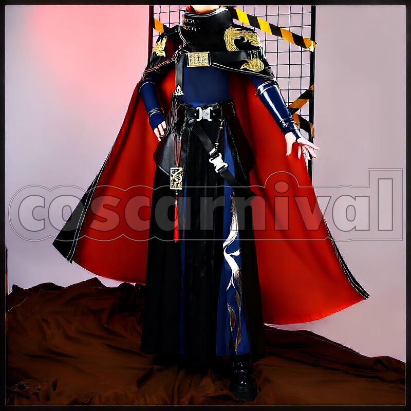 Zuo Le Cosplay cosplay costume from Arknights, front view 3