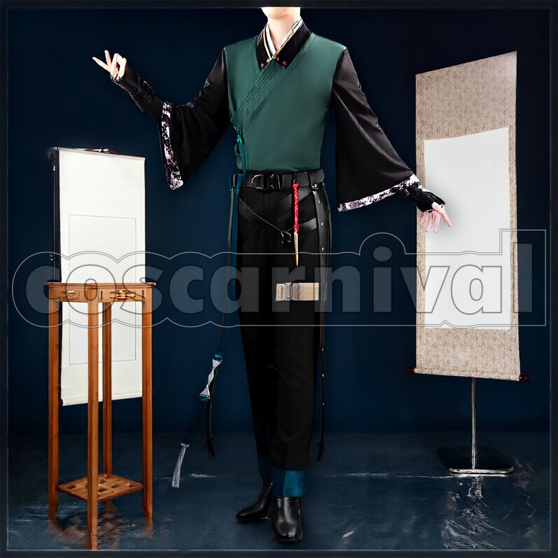 Zuo Le Youthful Journey Cosplay cosplay costume from Arknights, front view 3
