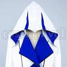 Creed III Connor Ratonhnhak :ton White and Blue cosplay costume from Assassin's, detail-1
