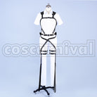 Survey Corps Mikasa Ackerman cosplay costume from Attack on Titan, back view 2