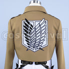 Survey Corps Mikasa Ackerman cosplay costume from Attack on Titan, back view 4
