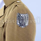 Survey Corps Mikasa Ackerman cosplay costume from Attack on Titan, detail-1