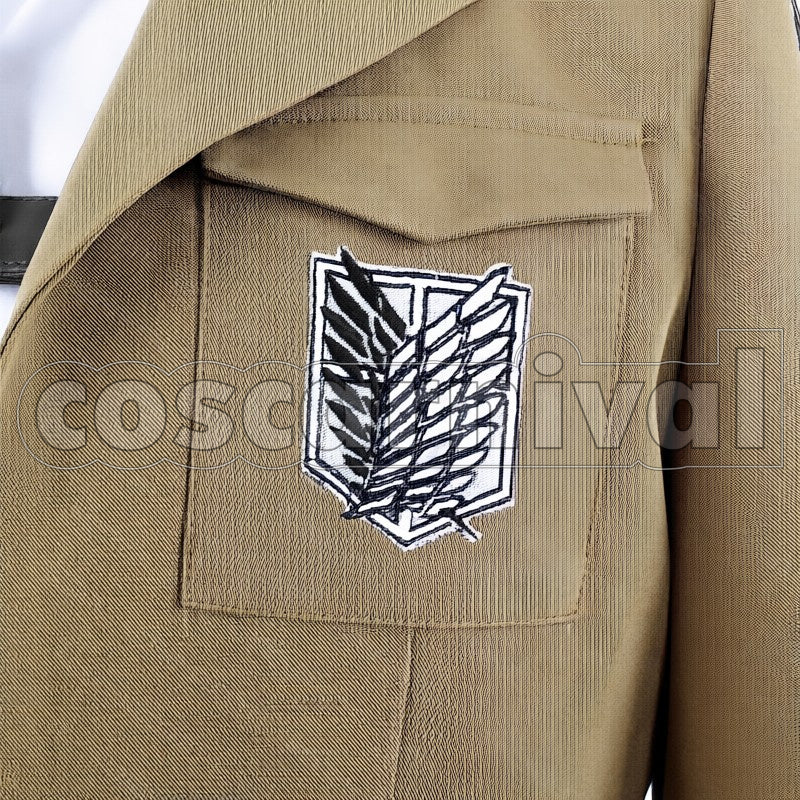 Survey Corps Mikasa Ackerman cosplay costume from Attack on Titan, detail-2