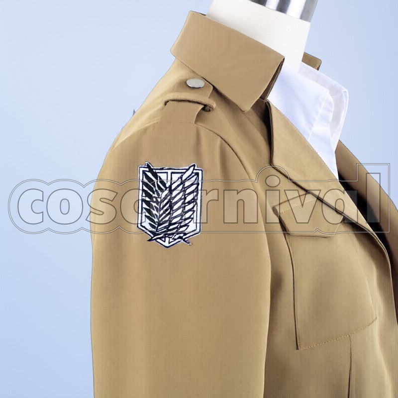 Survey Corps Mikasa Ackerman cosplay costume from Attack on Titan, detail-3