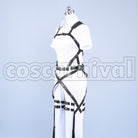 Survey Corps Mikasa Ackerman cosplay costume from Attack on Titan, side view
