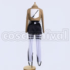 Survey Corps Mikasa Ackerman cosplay costume from Attack on Titan, back view 2