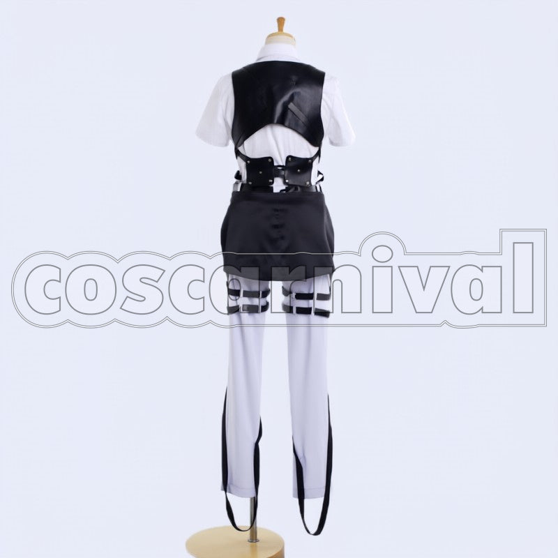 Survey Corps Mikasa Ackerman cosplay costume from Attack on Titan, back view 3