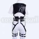Survey Corps Mikasa Ackerman cosplay costume from Attack on Titan, back view 4