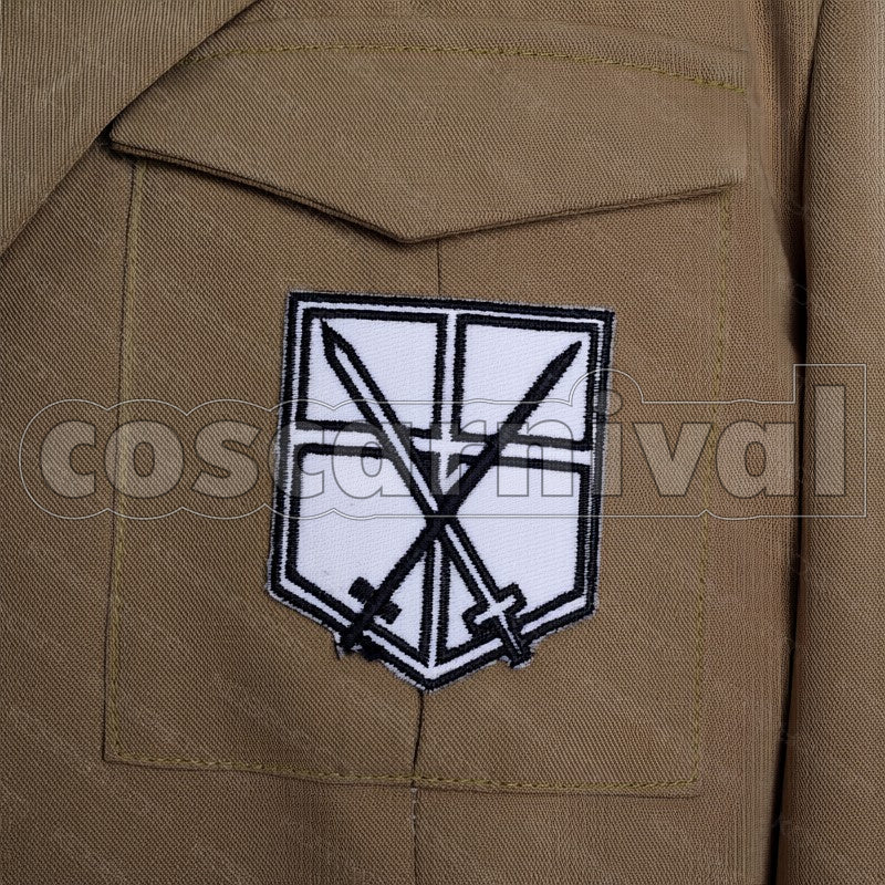 Survey Corps Mikasa Ackerman cosplay costume from Attack on Titan, detail-1