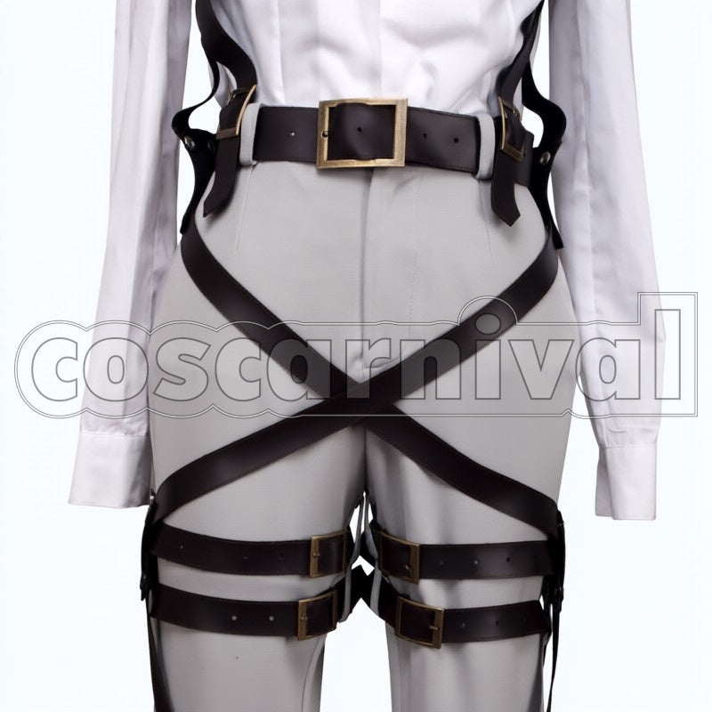 Survey Corps Mikasa Ackerman cosplay costume from Attack on Titan, detail-1
