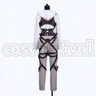 Survey Corps ani reonhato cosplay costume from Attack on Titan, back view 2