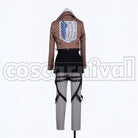 Survey Corps ani reonhato cosplay costume from Attack on Titan, back view