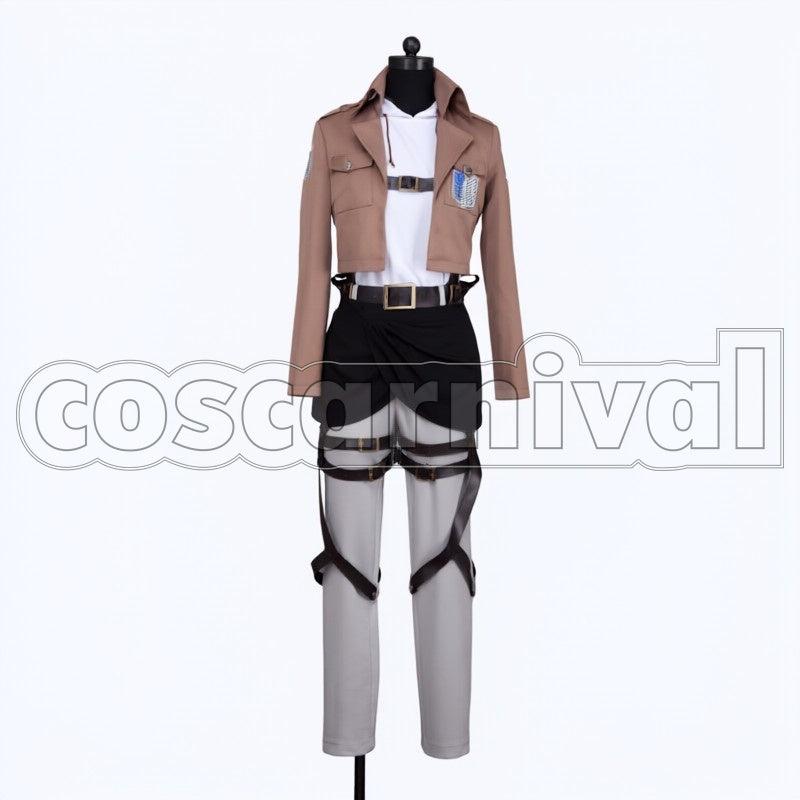 Survey Corps ani reonhato cosplay costume from Attack on Titan, front view