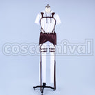 Annie Leonhart cosplay costume from Attack on Titan, back view