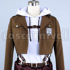 Annie Leonhart cosplay costume from Attack on Titan, front view 3