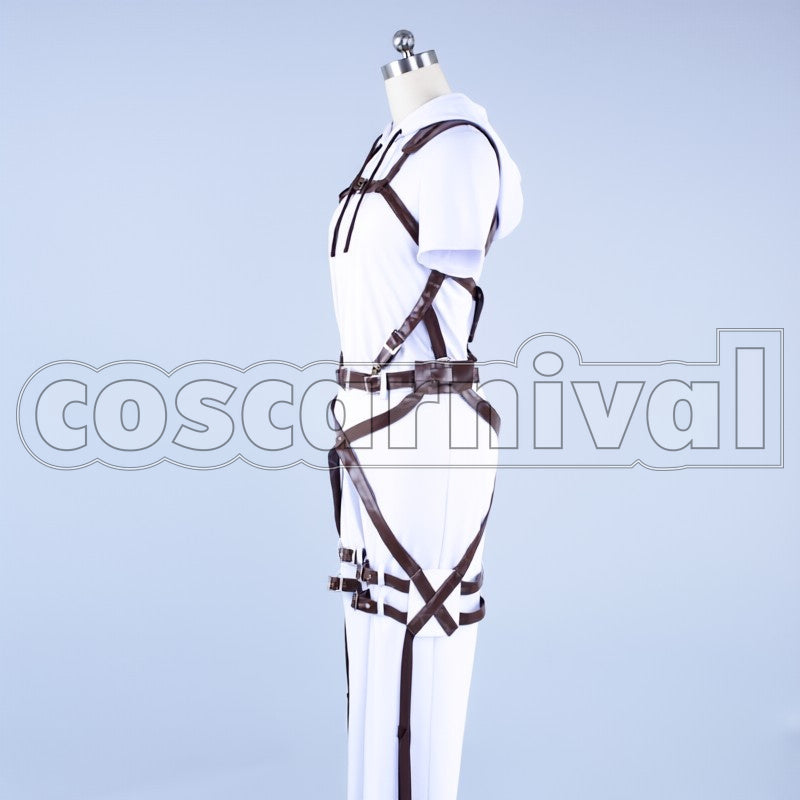 Annie Leonhart cosplay costume from Attack on Titan, side view 2