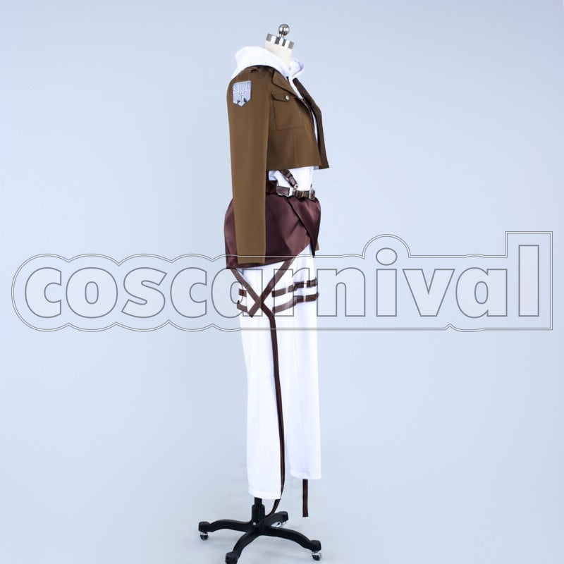 Annie Leonhart cosplay costume from Attack on Titan, side view 3