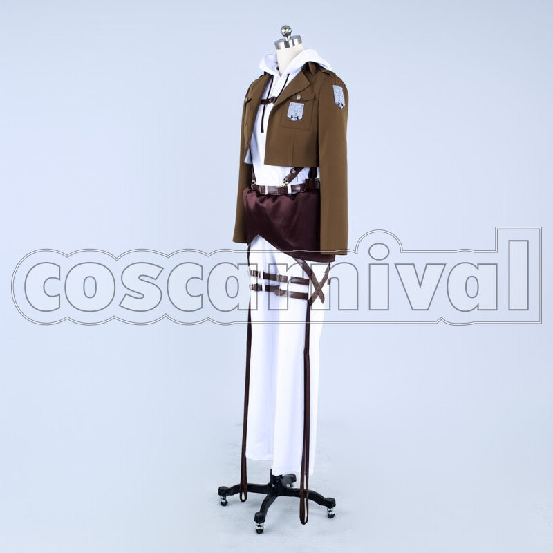 Annie Leonhart cosplay costume from Attack on Titan, side view