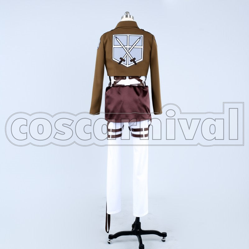 Survey Corps Armin Arlert cosplay costume from Attack on Titan, back view