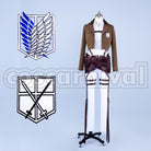 Survey Corps Armin Arlert cosplay costume from Attack on Titan, front view