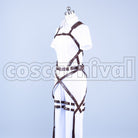 Survey Corps Armin Arlert cosplay costume from Attack on Titan, side view
