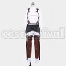- Wings of Counterattack - ONLINE Levi Captain High-Speed Assault Armored Soldier cosplay costume from Attack on Titan, front view 2