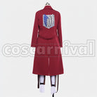 - Wings of Counterattack - ONLINE Levi Captain High-Speed Assault Armored Soldier cosplay costume from Attack on Titan, front view 3
