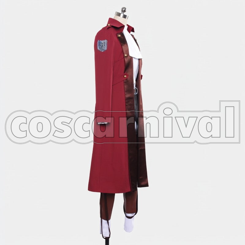 - Wings of Counterattack - ONLINE Levi Captain High-Speed Assault Armored Soldier cosplay costume from Attack on Titan, side view
