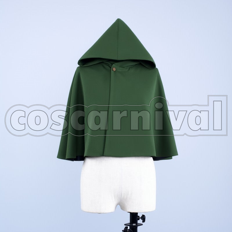Survey Corps Cape cosplay costume from Attack on Titan, side view